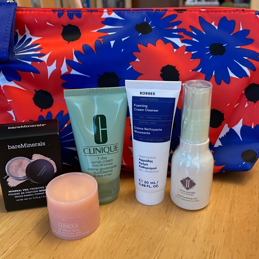 Cosmetics and Bag